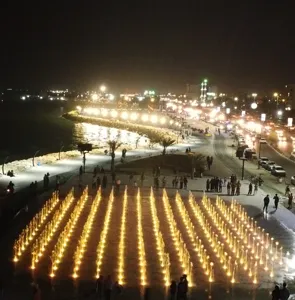 آبنمای بوستان شهدا بندر